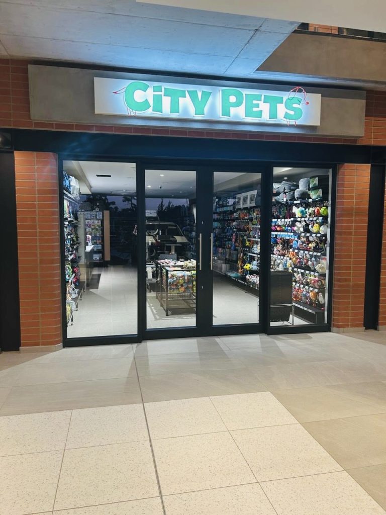 City Pets store exterior at The Verge