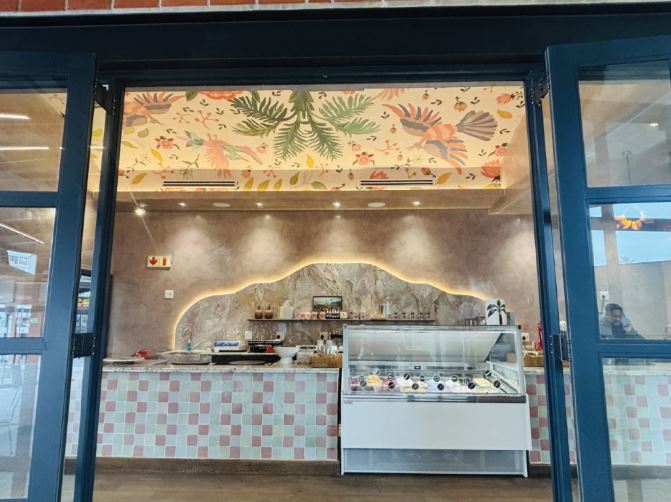 Kimbo store interior at The Verge