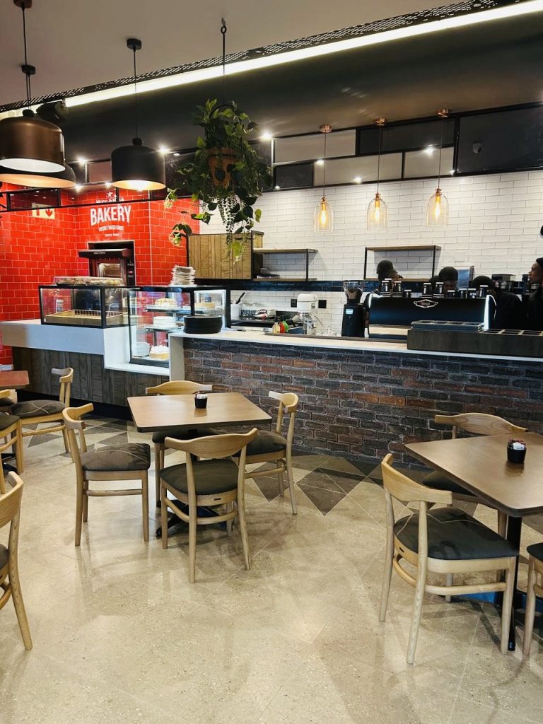 Mugg & Bean store interior at The Verge