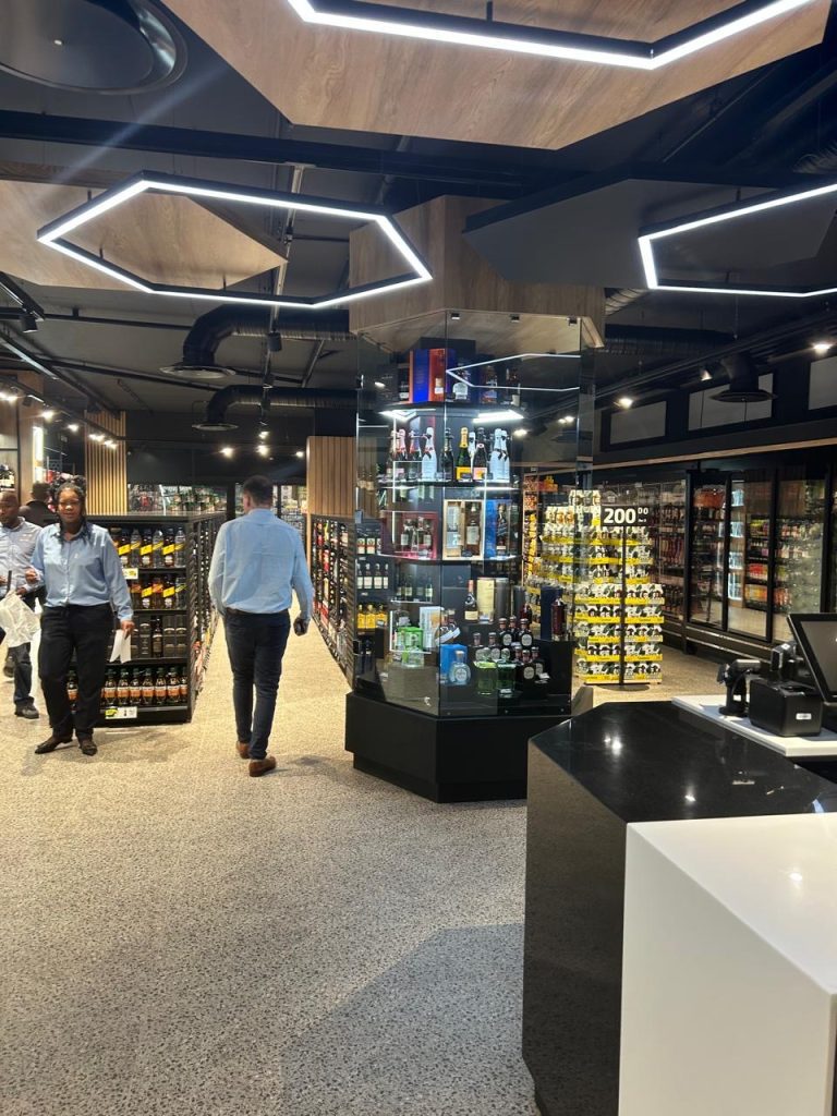 Pick n Pay Liquor store interior at The Verge
