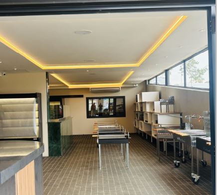 Souvla Braai store interior at The Verge